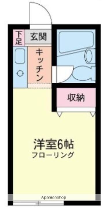 ハイツ輝A棟の間取り