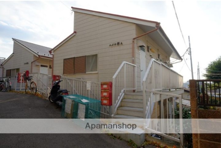 ハイツ輝A棟の外観