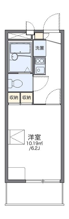 レオパレスエスペランサの間取り