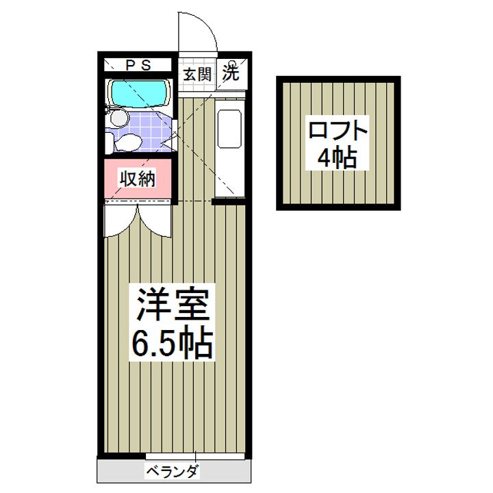 スペースぬるみずの間取り