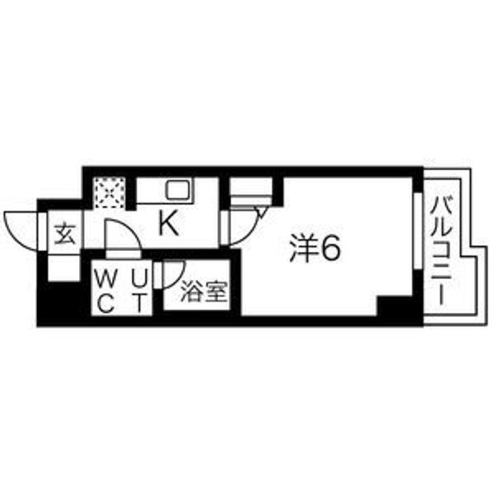 スパシエソリデ武蔵小杉の間取り