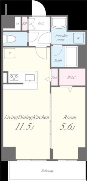 ブランエール戸越の間取り