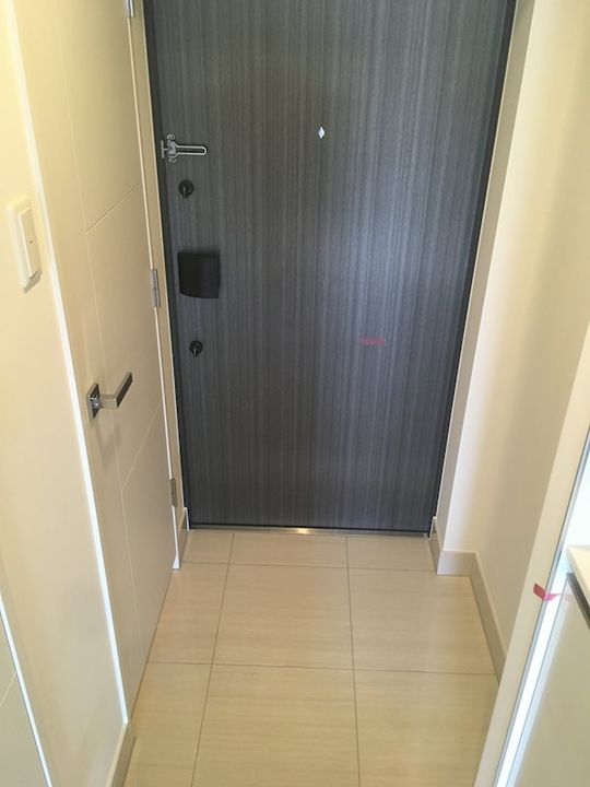 神奈川県横浜市南区永楽町1丁目の賃貸マンションの玄関