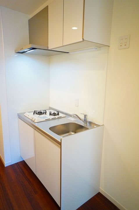 神奈川県横浜市港北区小机町の賃貸アパートのキッチン