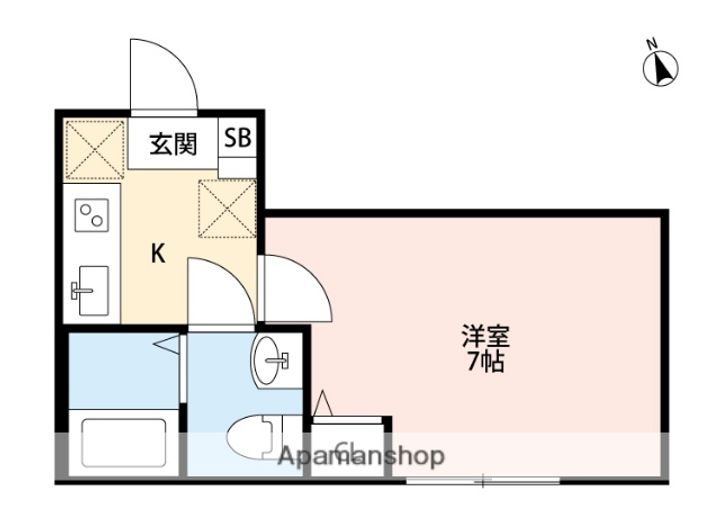 T.A金沢区洲崎町ⅡB棟の間取り