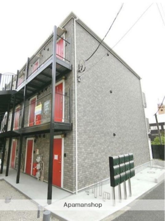 ハーミットクラブハウス衣笠ⅡA棟の外観