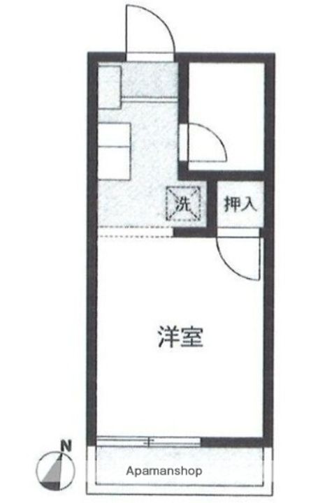 ハイツユウの間取り