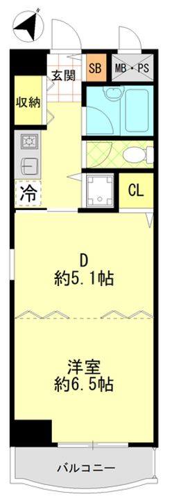 日神パレス生麦の間取り