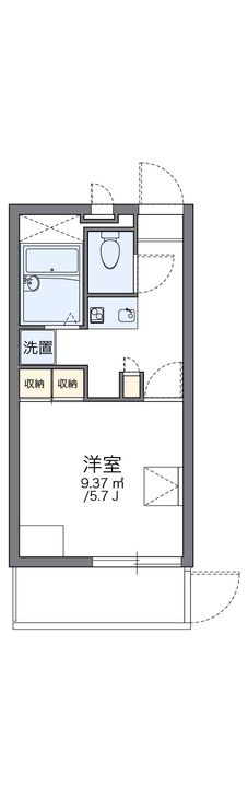 レオパレスエスペランサⅡの間取り