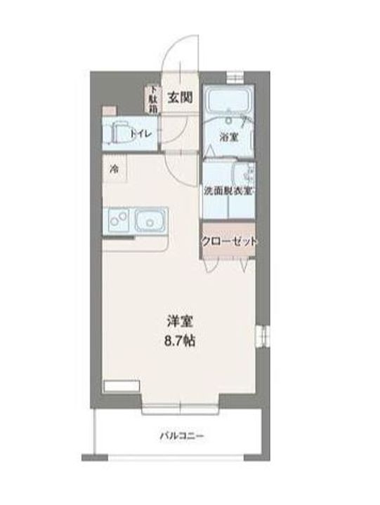 セレッソ十間坂の間取り