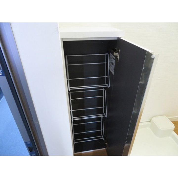 神奈川県川崎市多摩区宿河原2丁目の賃貸アパートの玄関