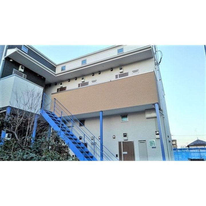 神奈川県川崎市多摩区宿河原2丁目の賃貸アパートの外観