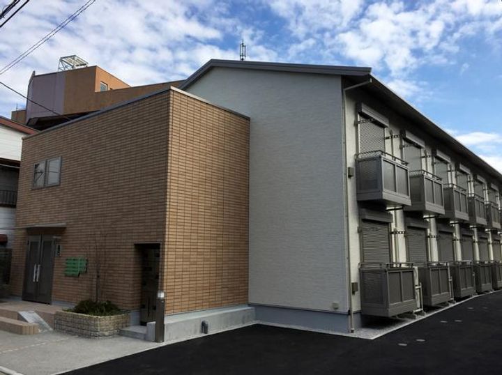 神奈川県横浜市港北区小机町の賃貸アパートの外観