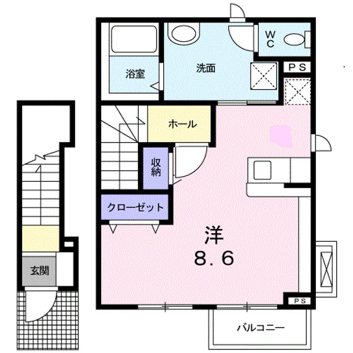 ミュウの間取り