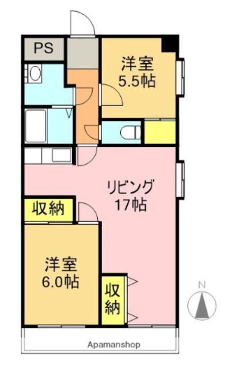 ベネフィットⅡの間取り