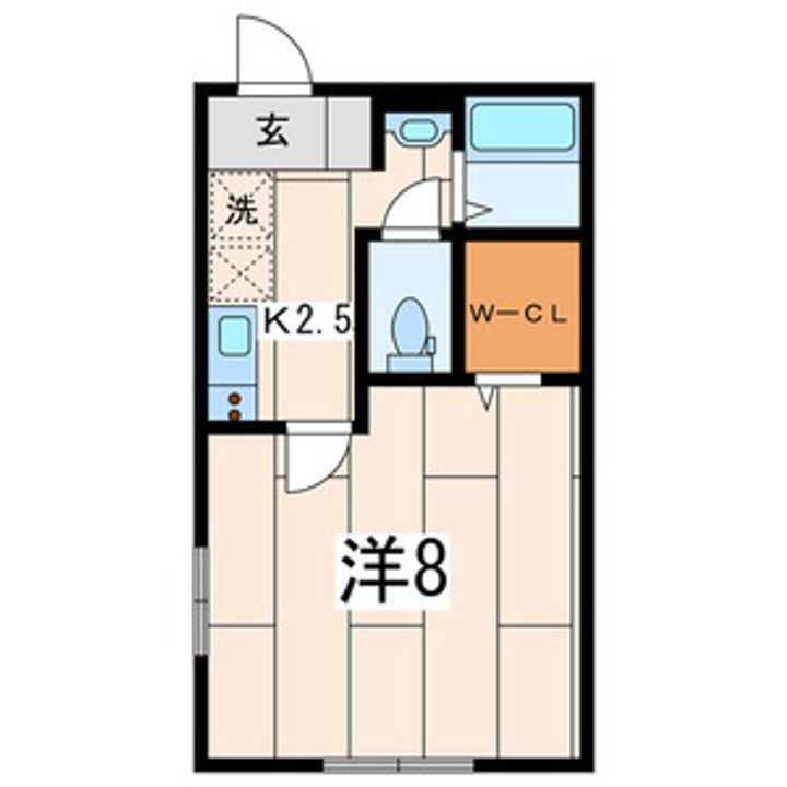 グリーンヒルハウスの間取り