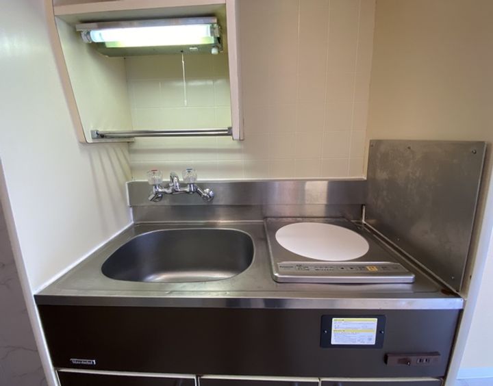 東京都品川区上大崎1丁目の賃貸マンションのキッチン