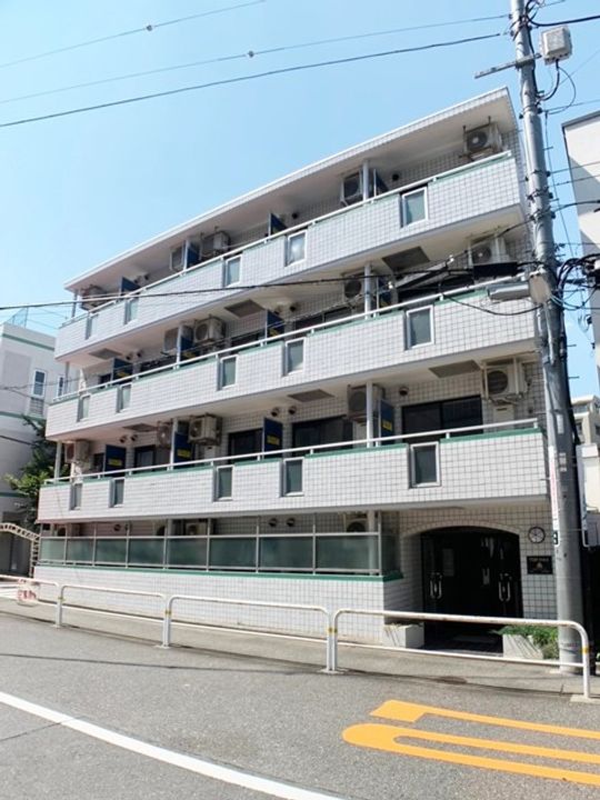 東京都品川区上大崎1丁目の賃貸マンションの外観