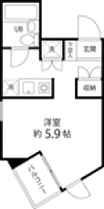 ドミトリー原町田の間取り