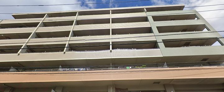 クレストフォルム綱島ガーデンコートの外観