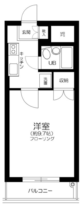 神奈川県相模原市南区上鶴間本町3丁目の賃貸マンションの間取り