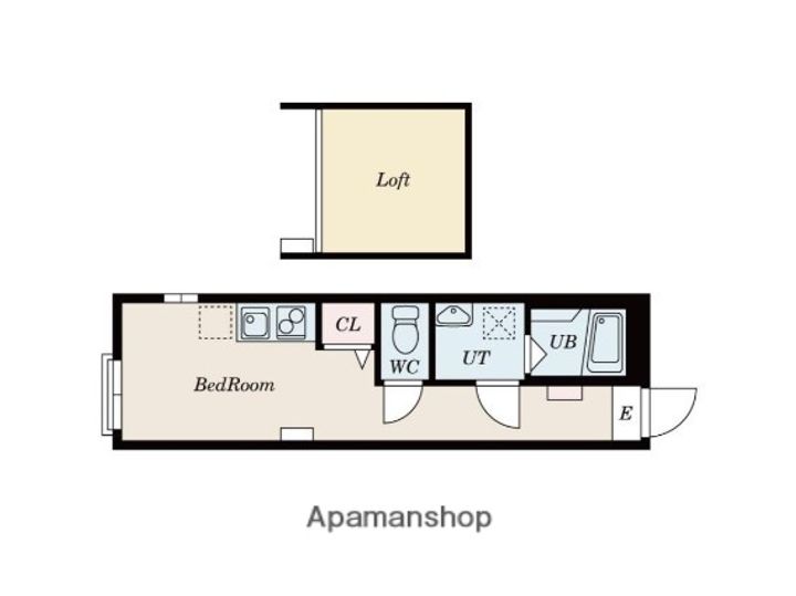 SUN LAGOON今宿町の間取り