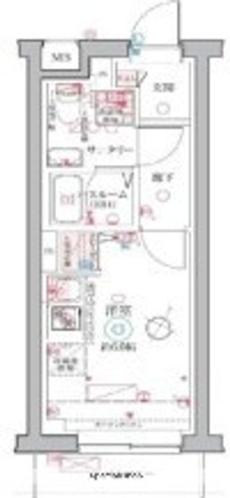 クレヴィスタ阪東橋の間取り