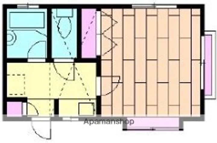 メゾンパセロゼの間取り