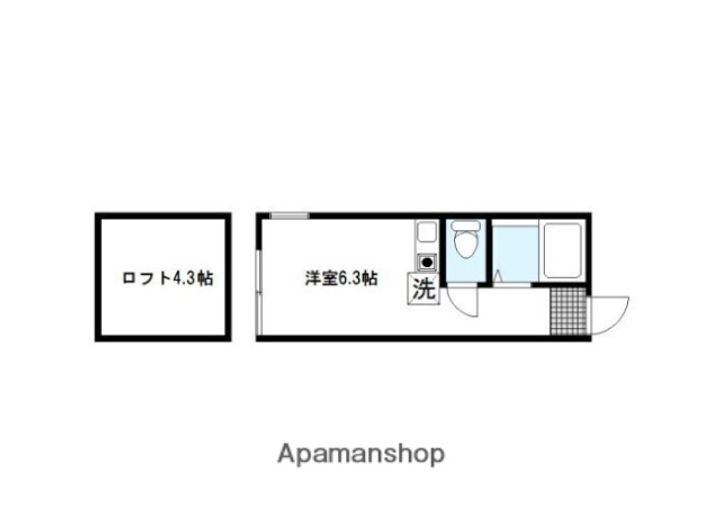 ユナイト衣笠ハロルド・クラークの間取り