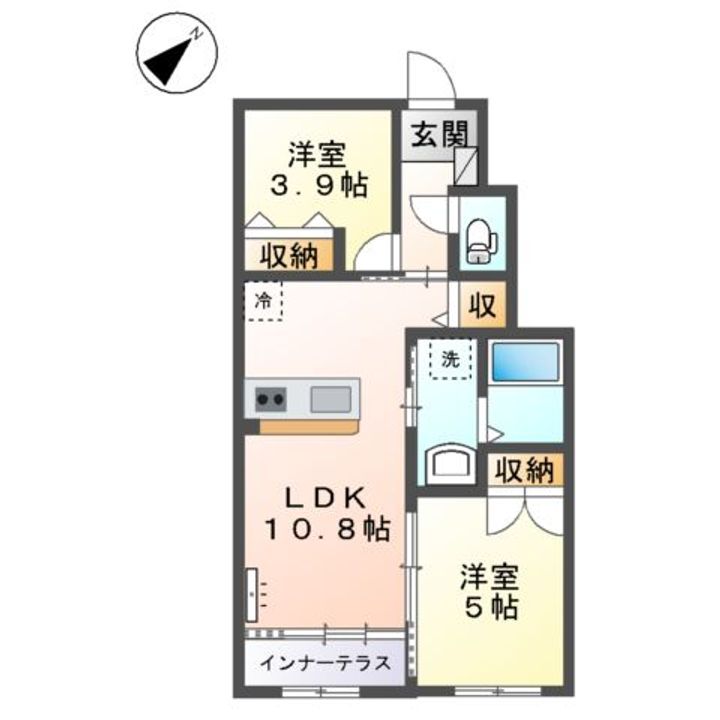 サン・サルーテの間取り