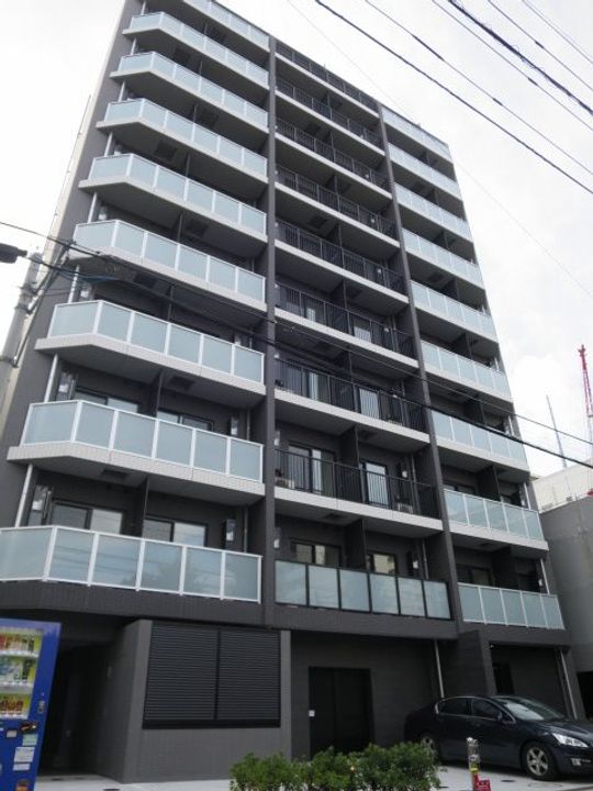 神奈川県川崎市川崎区日進町の賃貸マンションの外観