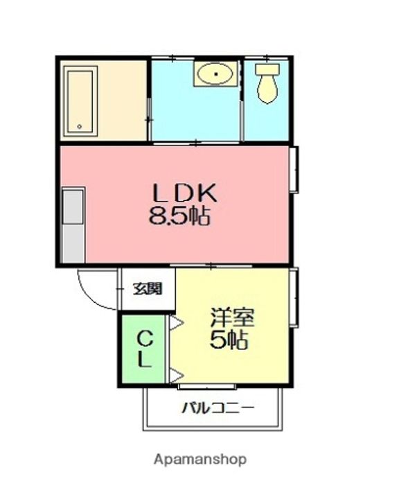 サンライトクボタの間取り