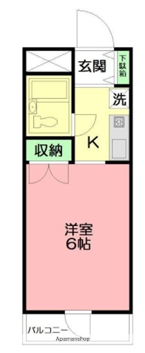 プラーズ徳延の間取り