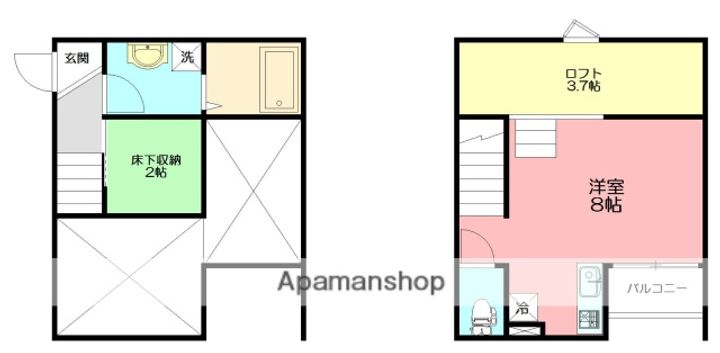 エスカリエの間取り