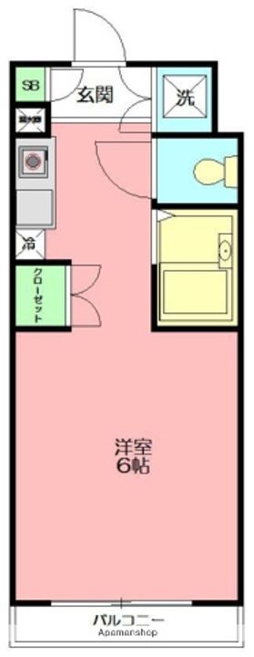 コスタ湘南の間取り