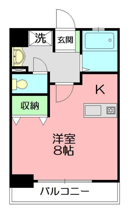 コーポ産興桜台Ⅱの間取り