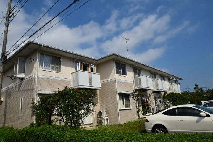 神奈川県足柄上郡開成町吉田島の賃貸アパートの外観