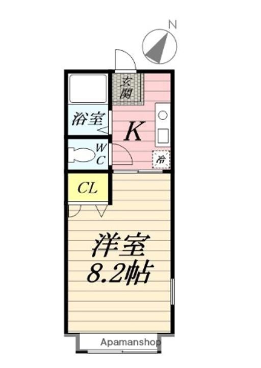 ウラノス鵠沼の間取り