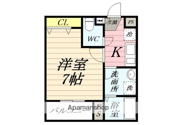 ジーメゾン伊勢原東大竹の間取り