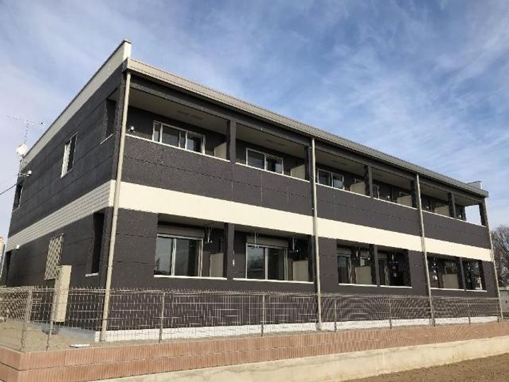 厚木市旭町アパートの外観