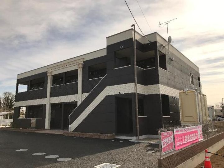 厚木市旭町アパートの外観