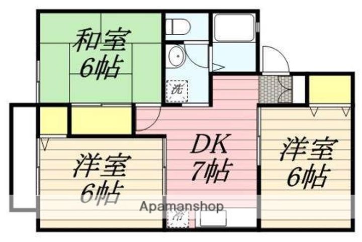 湘南サンライズガーデンⅡの間取り