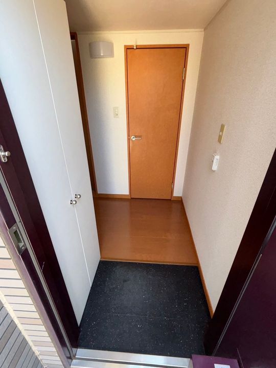 レオパレスドミールの玄関