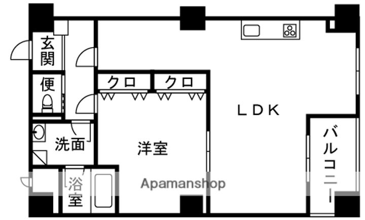 グラビスの間取り