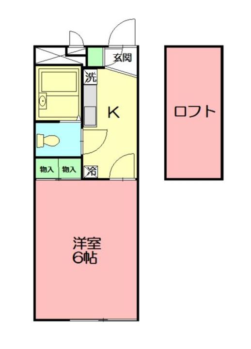 レオパレスフランシーズの間取り