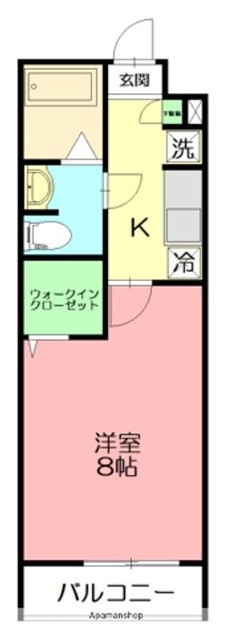 ファイブスター東海B棟の間取り