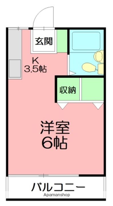 ハイツオオヤマの間取り