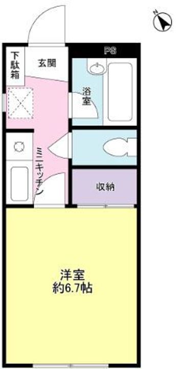 レスト湘南の間取り