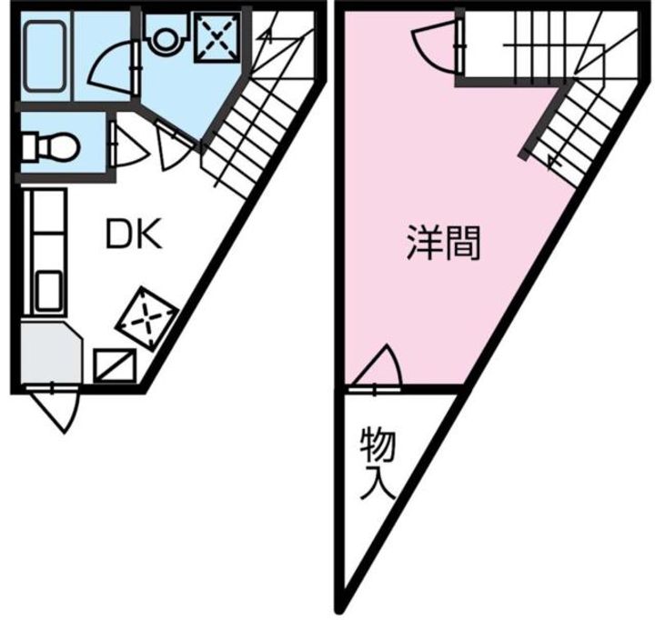 さくら参番館5の間取り