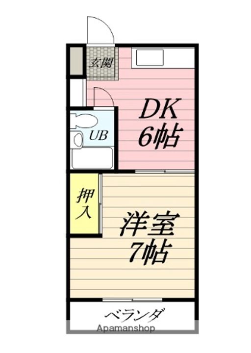 メゾン足立の間取り